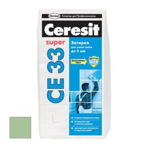Затирка цементная Ceresit CE 33 Super Киви 2 кг