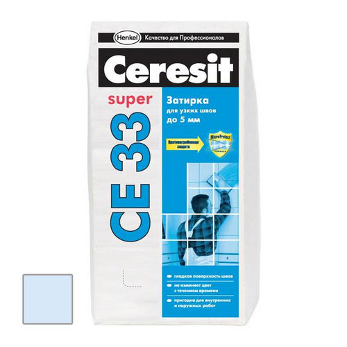 Затирка цементная Ceresit CE 33 Super Крокус 2 кг